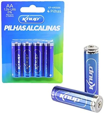 Pilha Alcalina Knup 1.5v -lr06 Kp4900aa 2un - Foto 2
