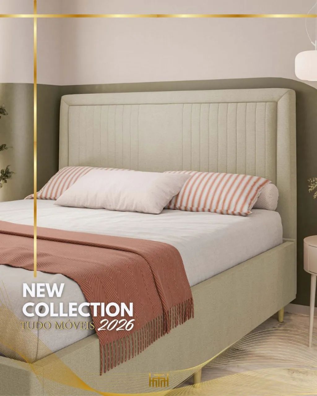 CABECEIRA LINDA E ELEGANTE SOLTEIRO/CASAL/QUEEN - Foto 2