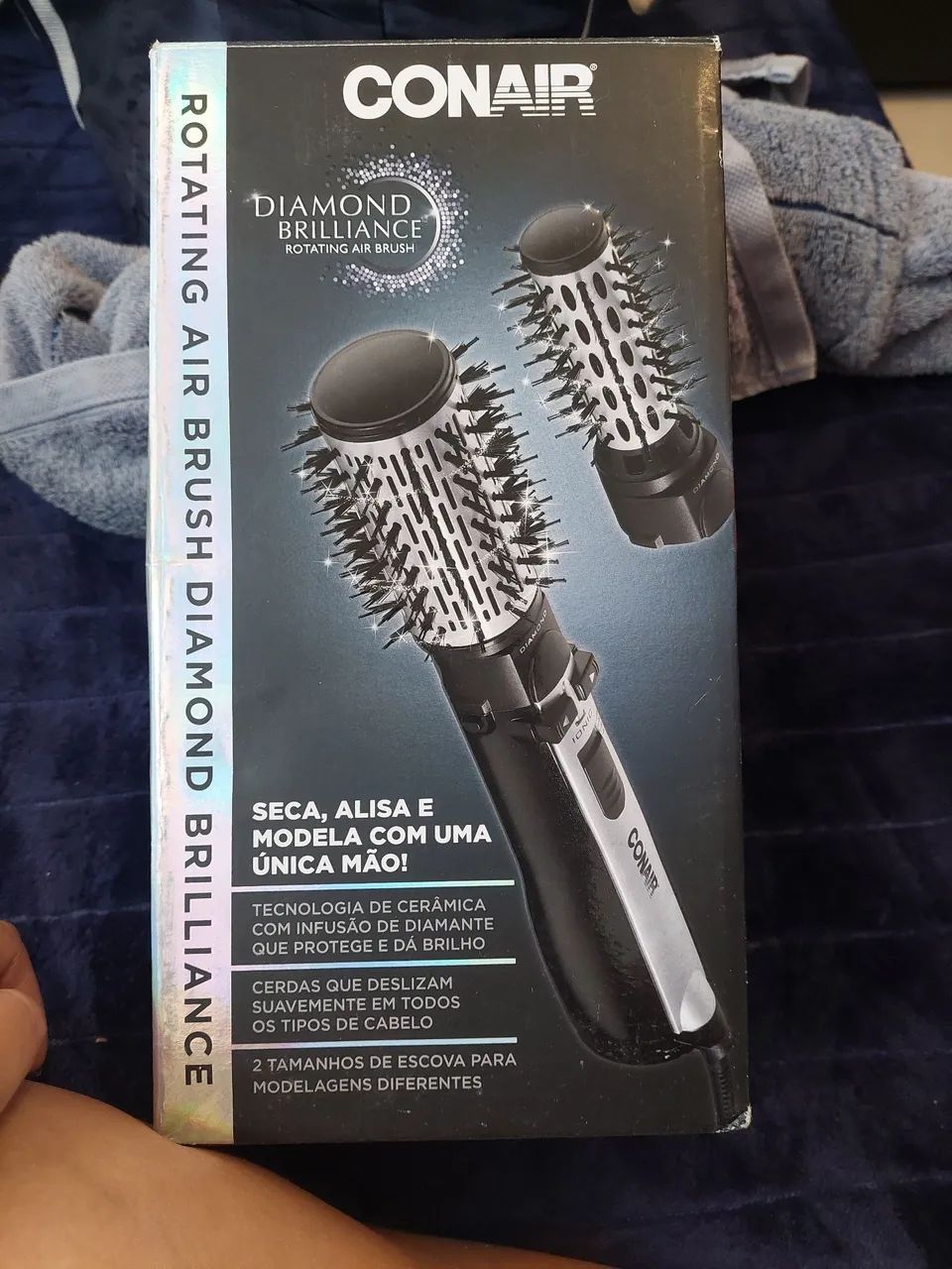 Escova Rotativa Conair Diamond Brilliance