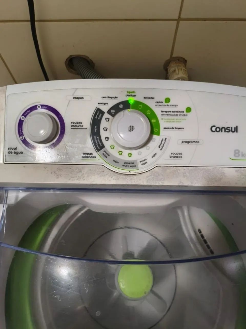 Máquina de Lavar Consul 8kg