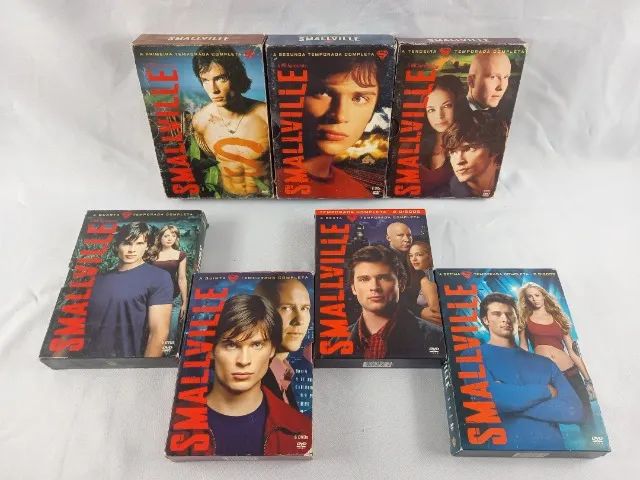 DVD BOX - COLEÇÃO SÉRIE SMALLVILLE - COM 7 TEMPORADAS