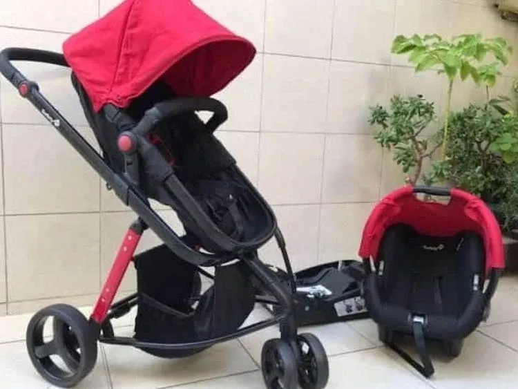 Carrinho Safety 1st + bebê conforto