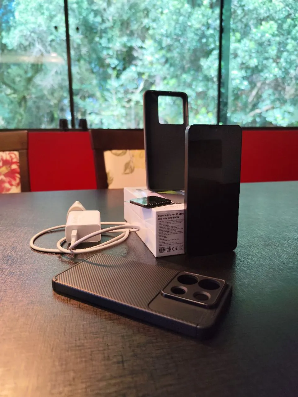 Redmi Note 13 Pro 5G preto - 256GB, 8GB RAM - IMPECÁVEL, SOMENTE 6 meses de uso