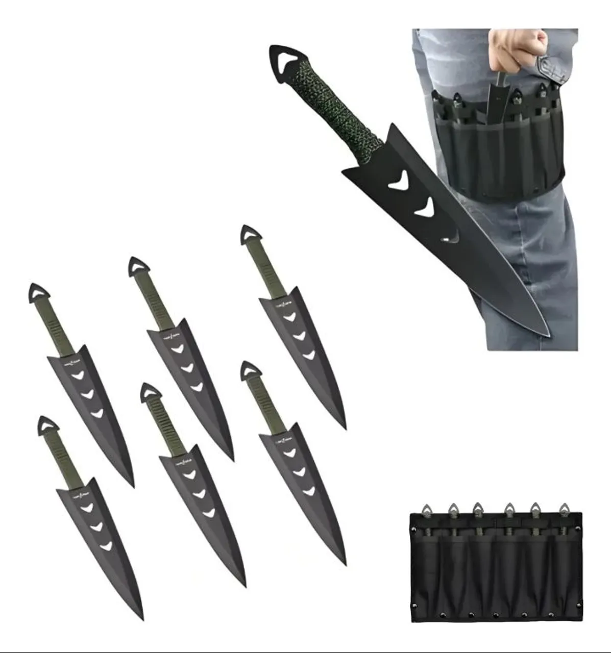 Kit Lançamento de Facas - Ideal para Treino