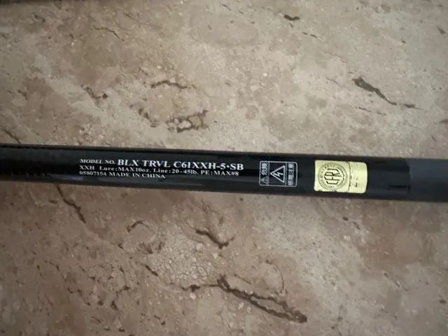 Vara Daiwa Black Label Travel C61XXH-5 SB - Foto 2