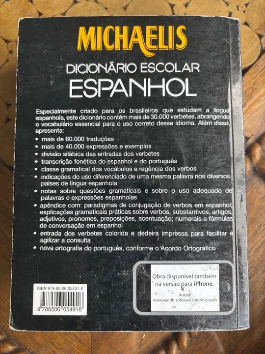 Dicionário espanhol Michaelis - Foto 2