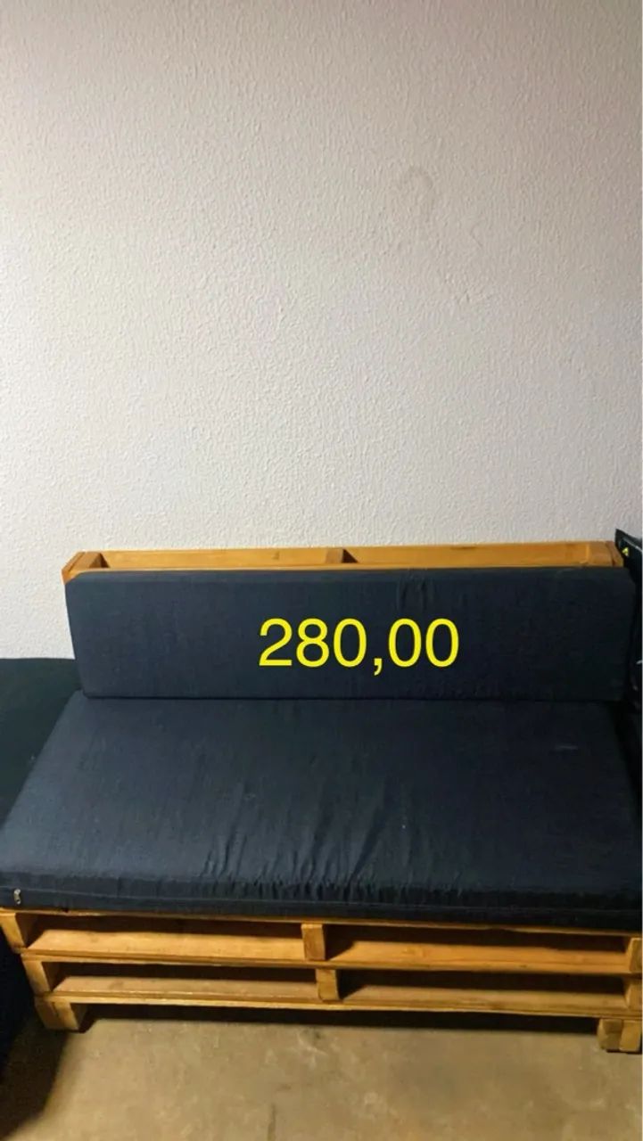 Sofá Pallet com almofadas - Foto 3