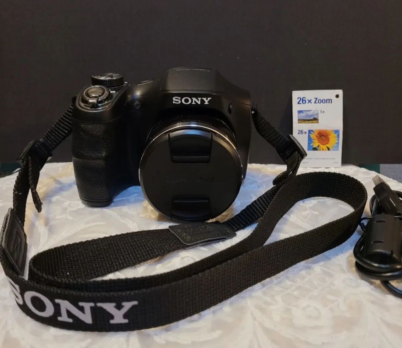 Câmera Digital Sony com 26xZoom Óptico - Foto 3