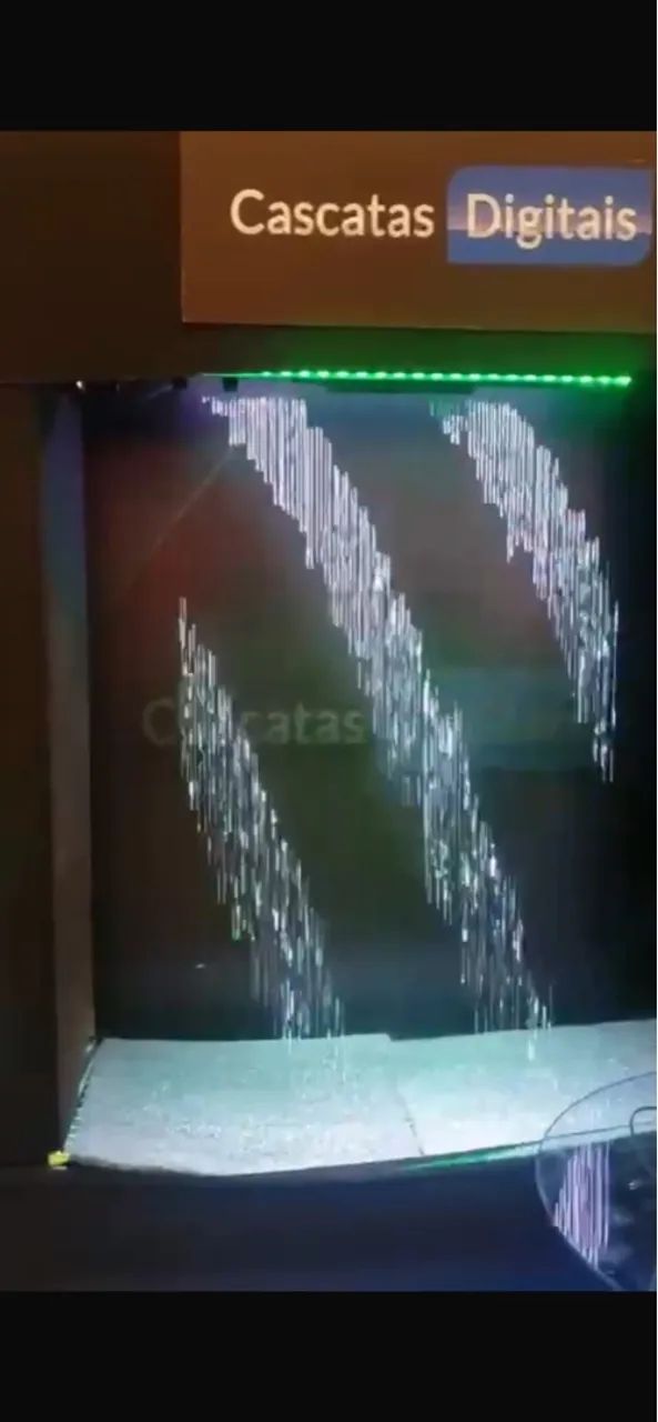 Parede Interativa Digital - Efeito Cascata de água  - Foto 2