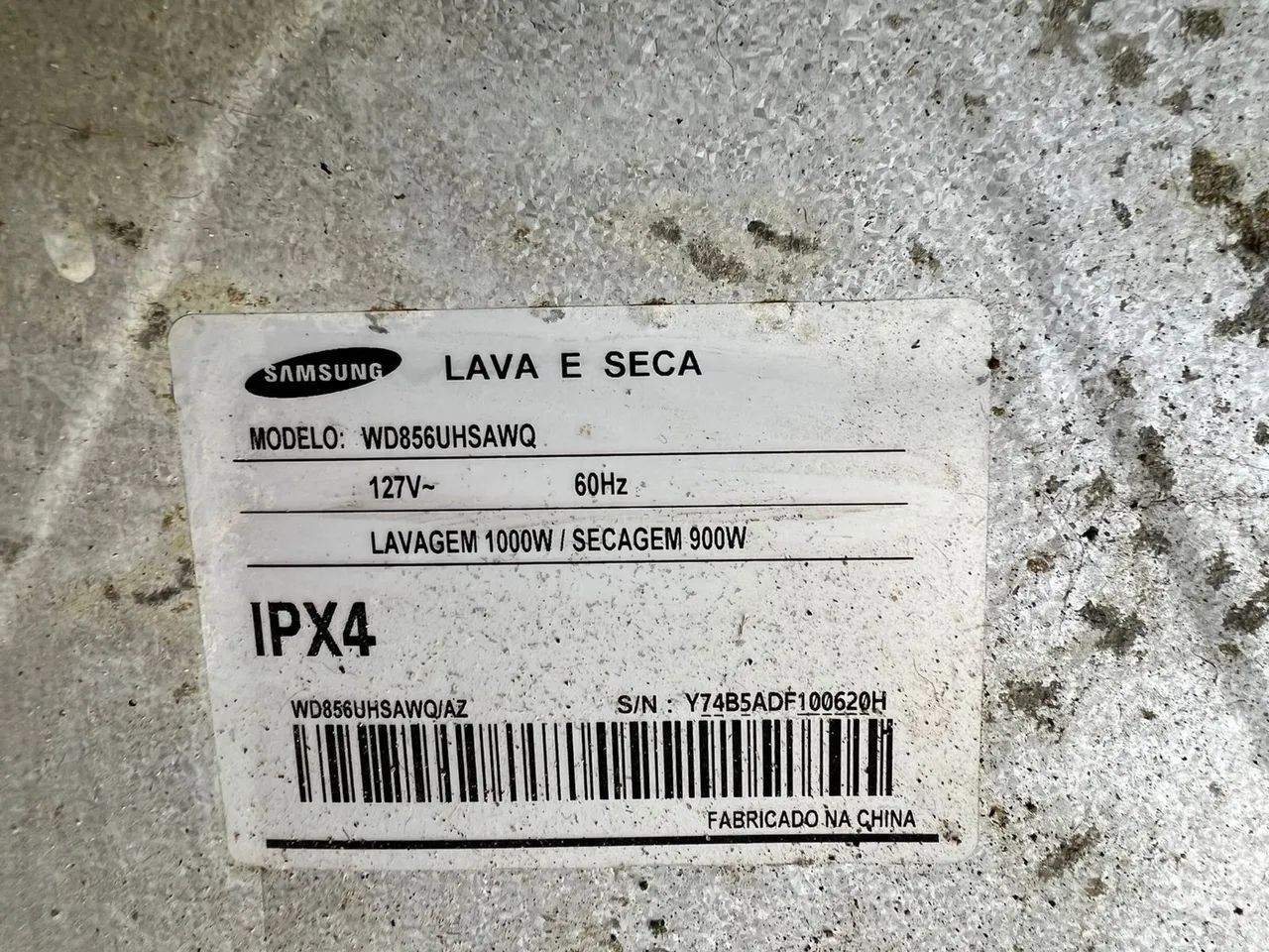 Lavadora Samsung com EcoBubble 8,5 k *observação*  - Foto 3