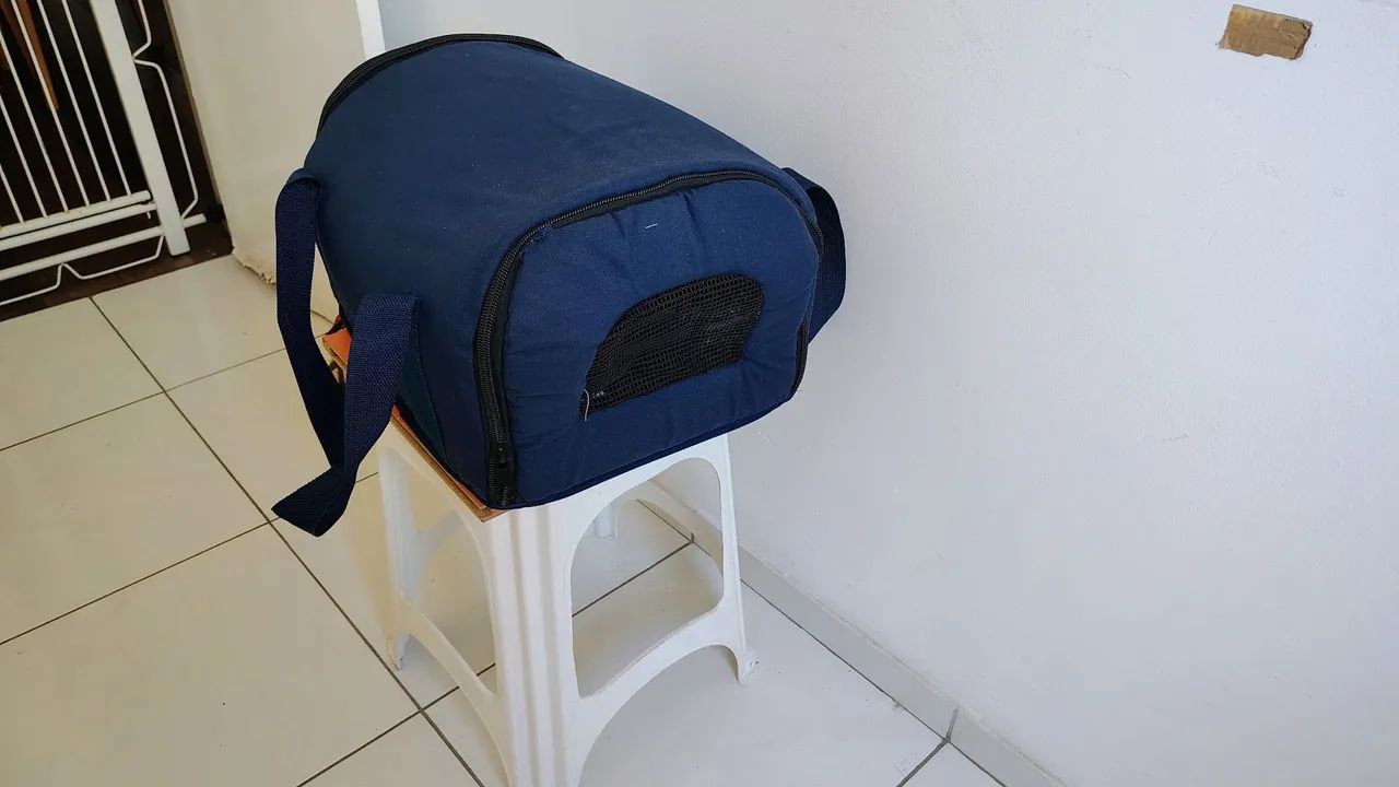 Casa e bolsa de transporte pet cachorro e gato - Foto 3