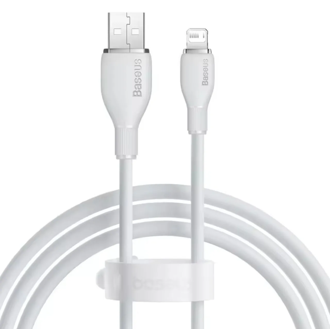 Cabo USB para iPhone Baseus 1 Metro - Branco