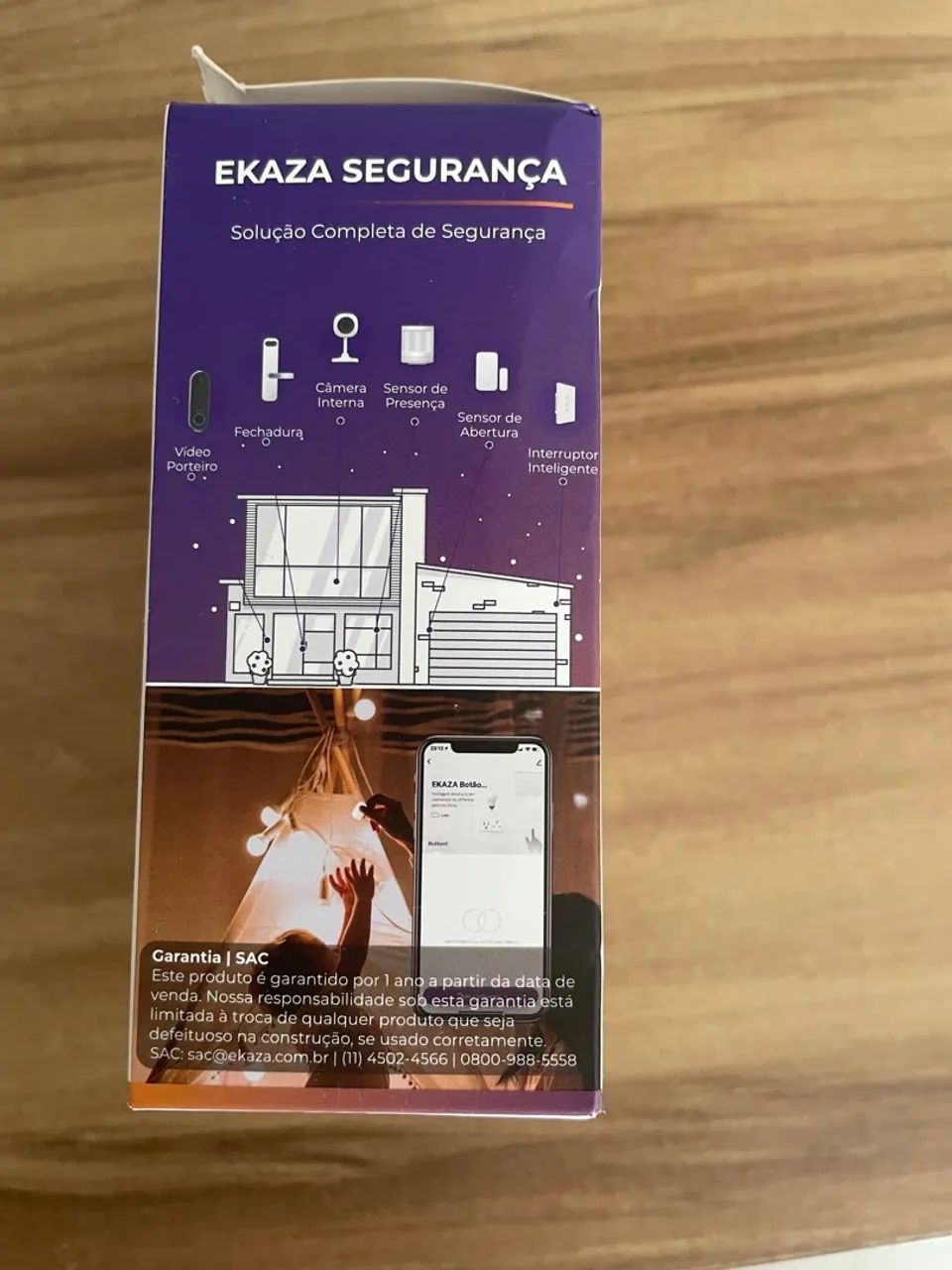 Kit Alarme e Botão de Cena Inteligente EKAZA Zigbee - Foto 3