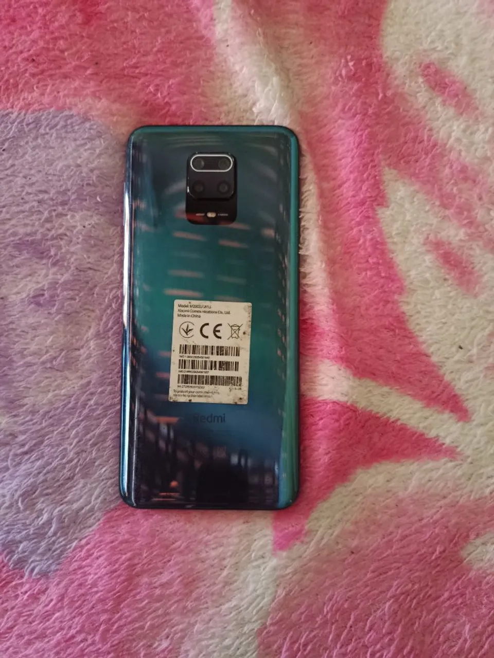 Aparelho celular xiaomi redimi note 9s