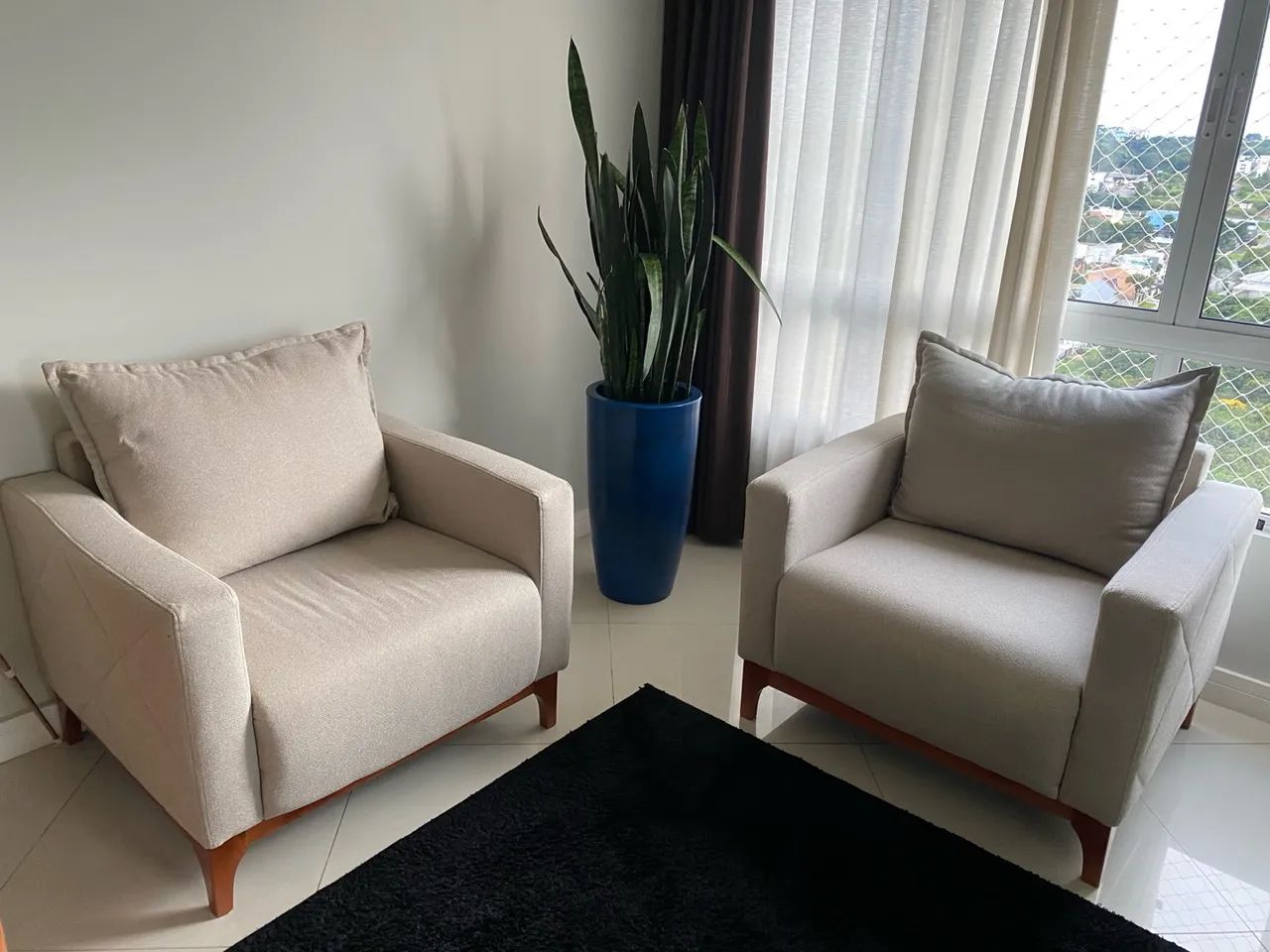 Poltrona confortável e elegante 90x80 Ciello (Unidade) - Foto 2