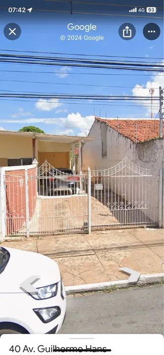 Portão de correr em ferro maciço 