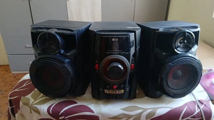 aparelho de som LG