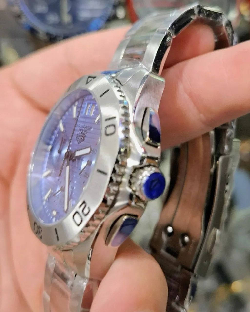 Relógio TAG HEUER AQUARACER AUTOMÁTICO E FUNCIONAL  - Foto 5