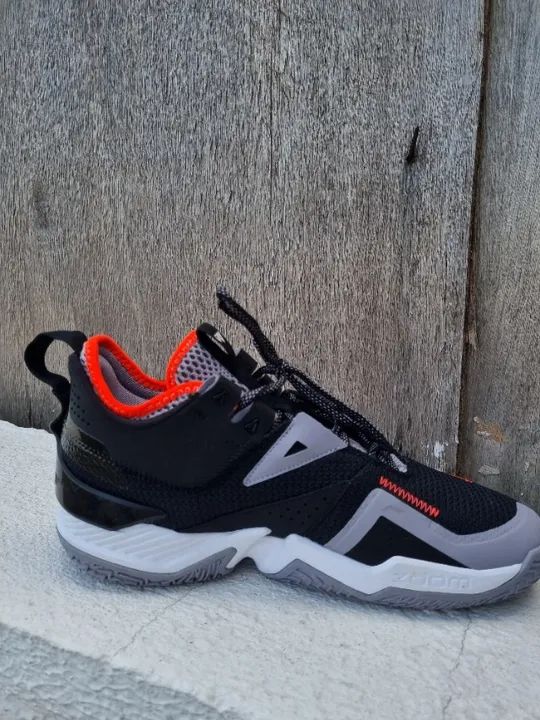 Tênis de basquete Nike Jordan Westbrook One Take, Black/White-cement Grey - Foto 5