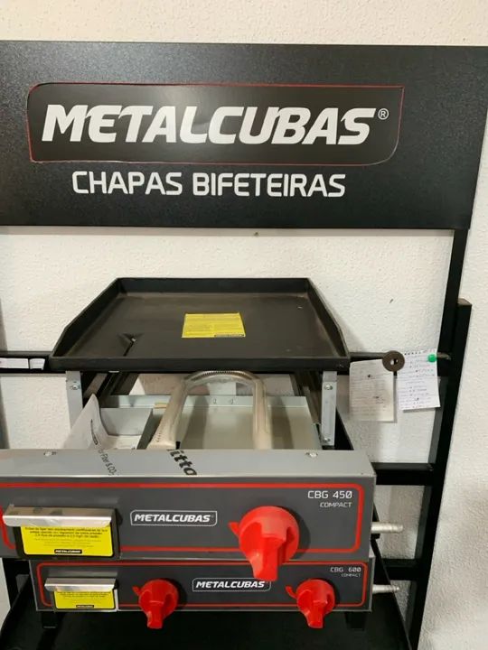 Chapa para Bifeteira Metalcubas CBG 450 Compact - Foto 2