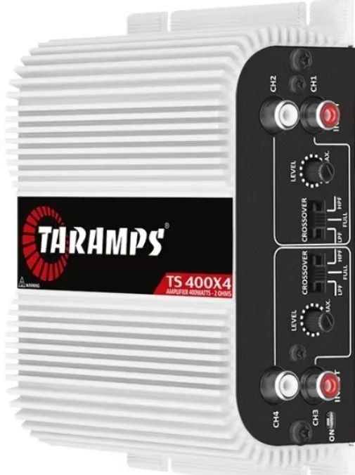Amplificador Taramps TS 400X4 4 Canais 400W RMS - Foto 4