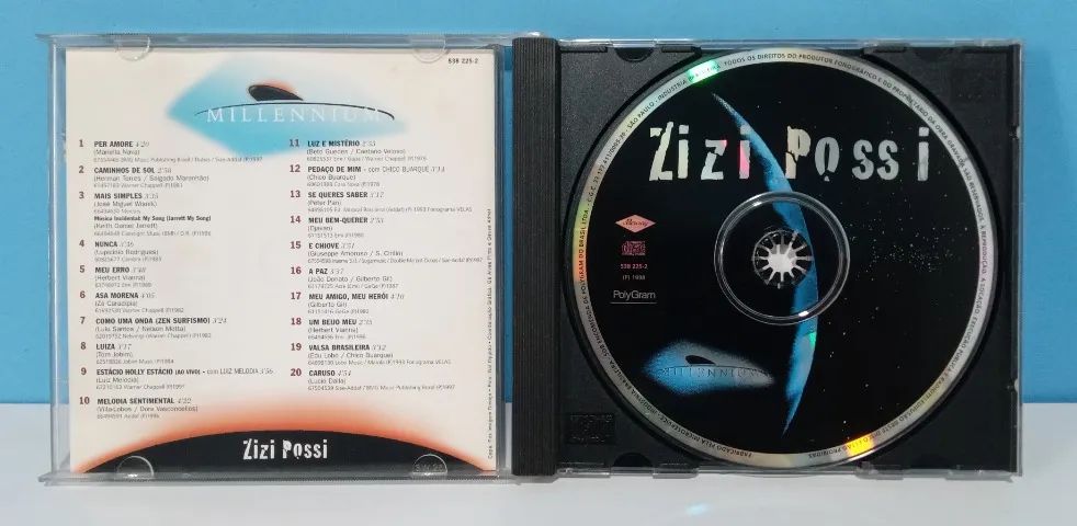 CD Zizi Possi - Millenium - 1999 - Foto 3