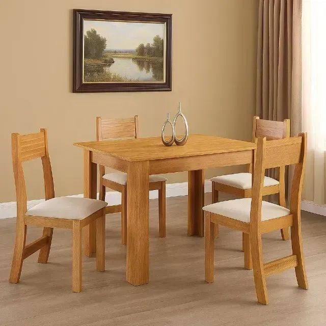 Mesa Claudia com 4 lugares (Temos outras cores e produtos)