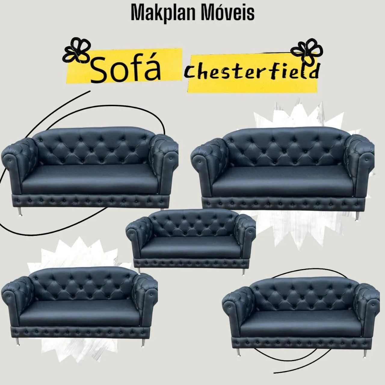 SOFÁ CHESTERFIELD PERSONALIZADO  - Foto 3