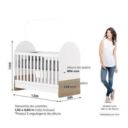 BERÇO MINI CAMA - Foto 2