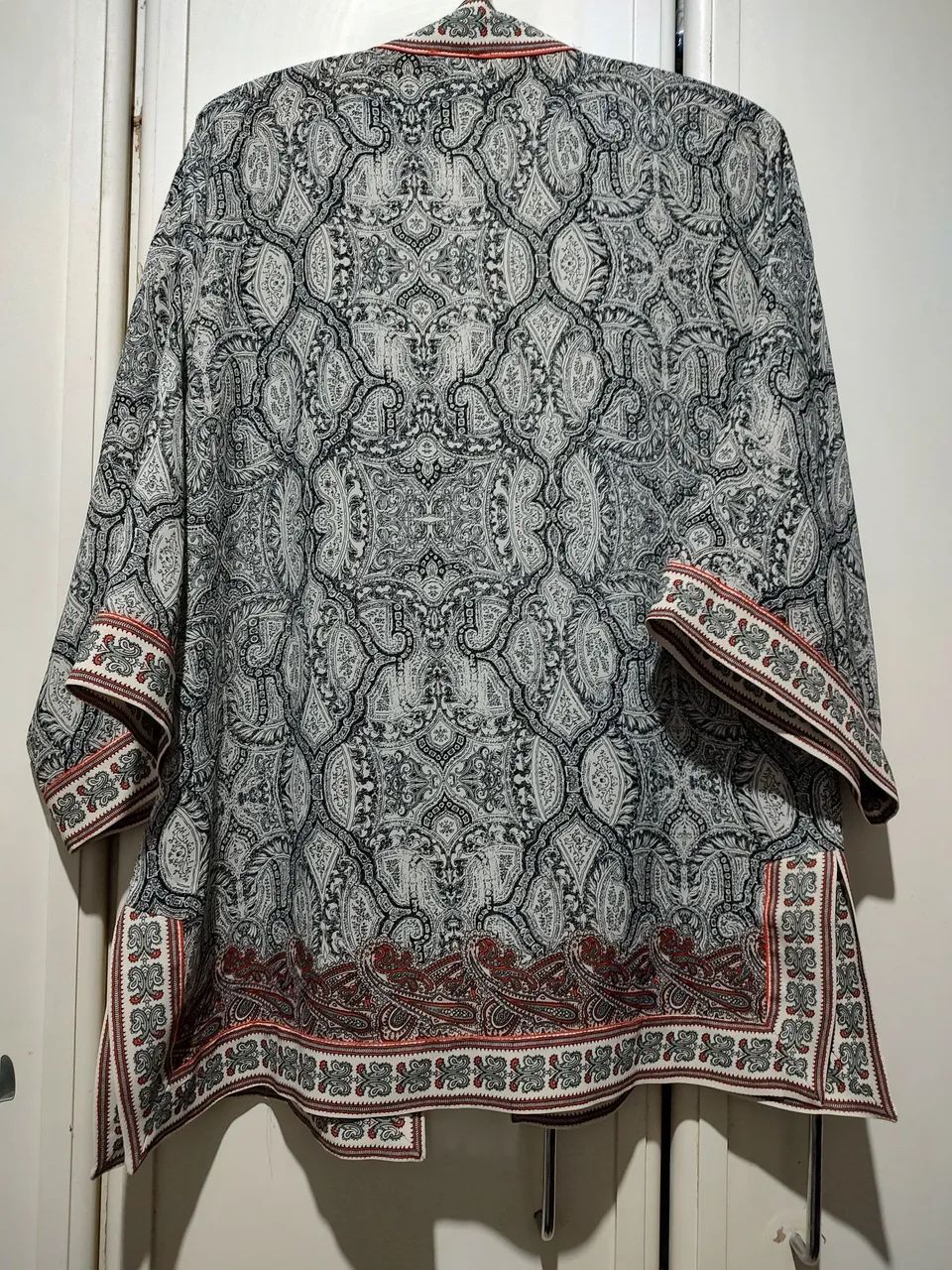 Kimono Estampado Feminino - Foto 3