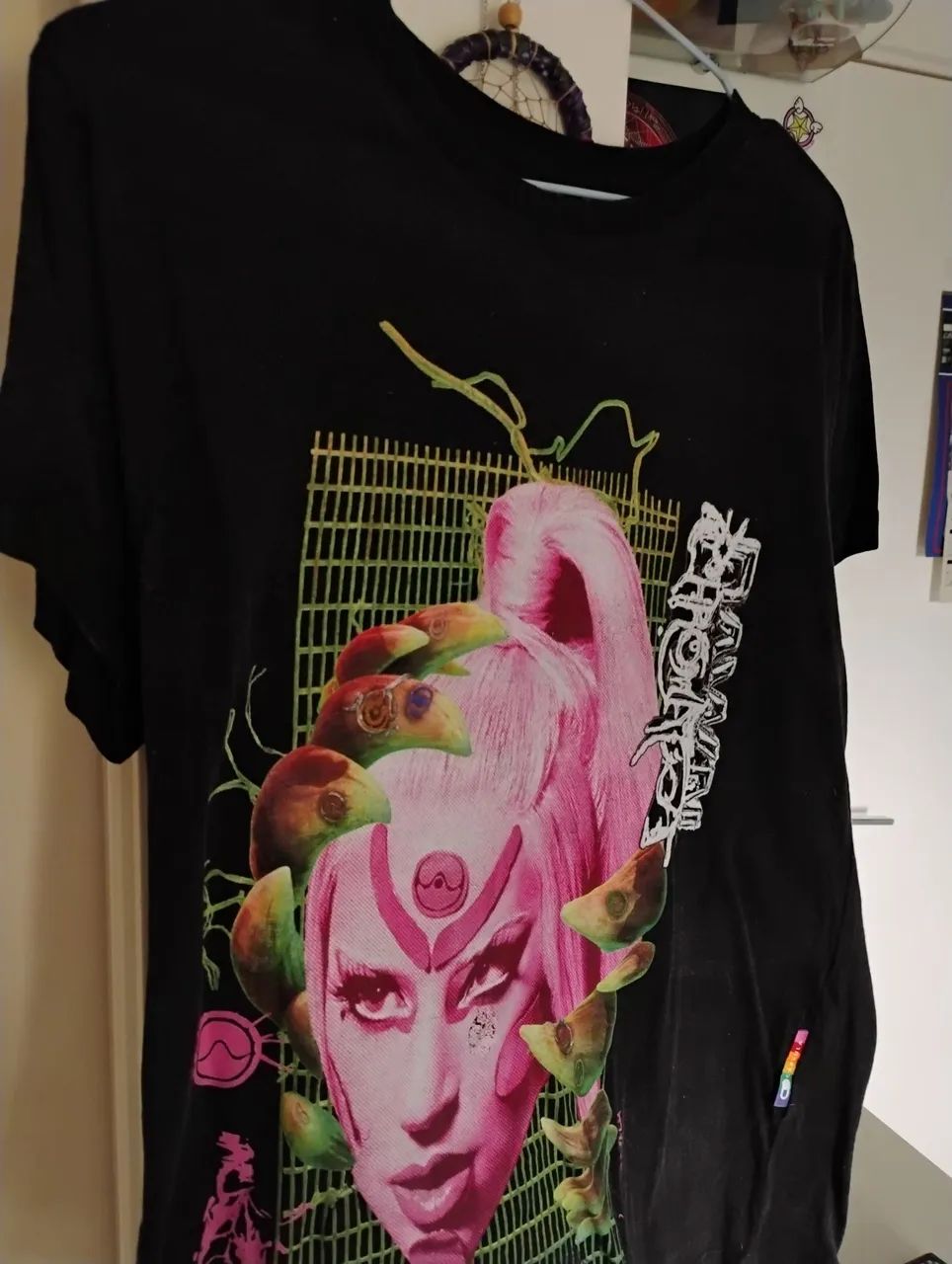 Camiseta estonada Lady Gaga Chromatica - P - Foto 2
