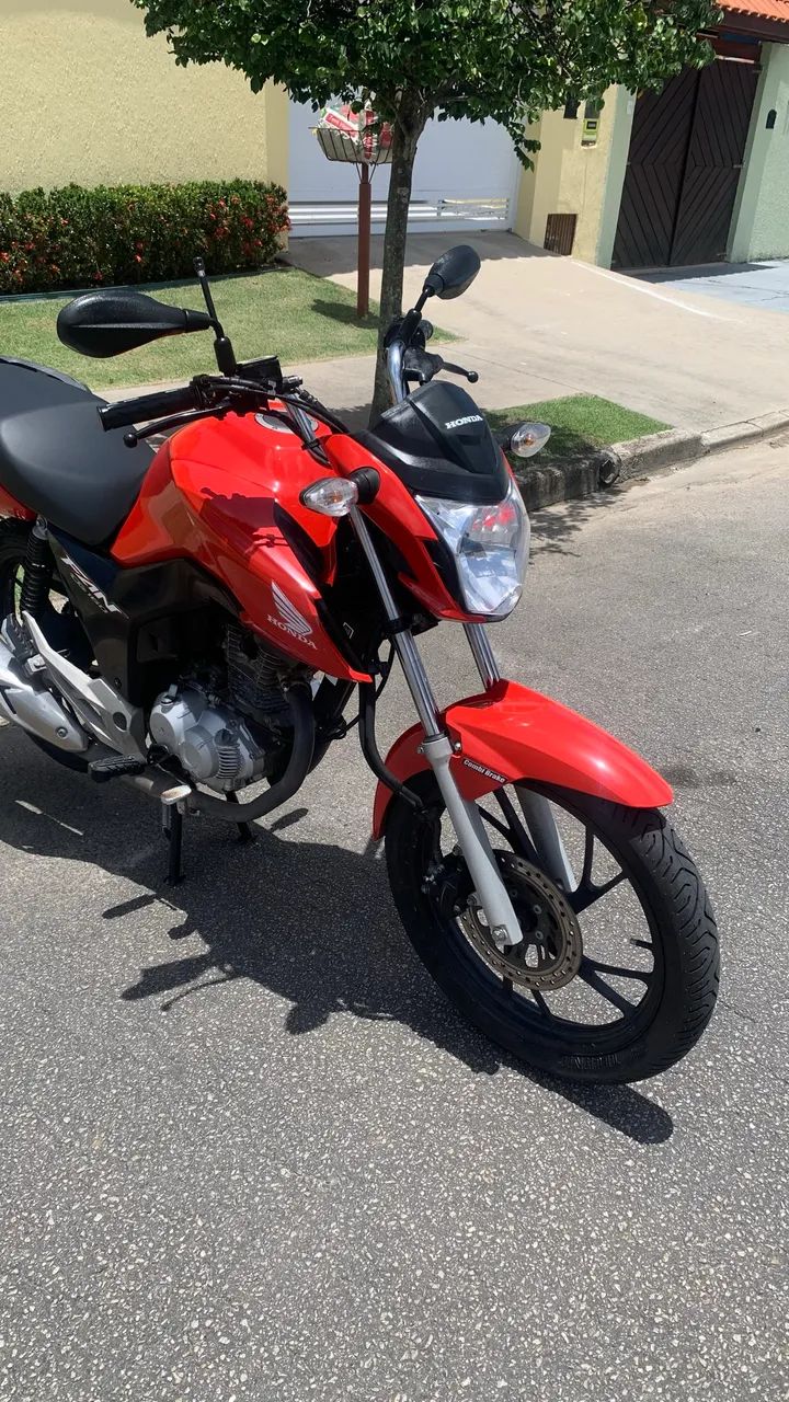 Honda fan 160 vermelha - Foto 12