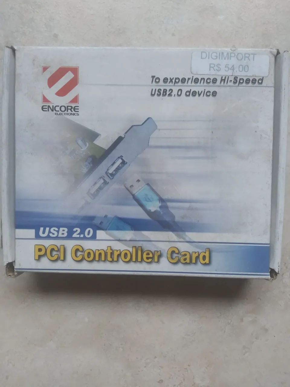 Placa Controladora PCI USB 2.0 - Encore