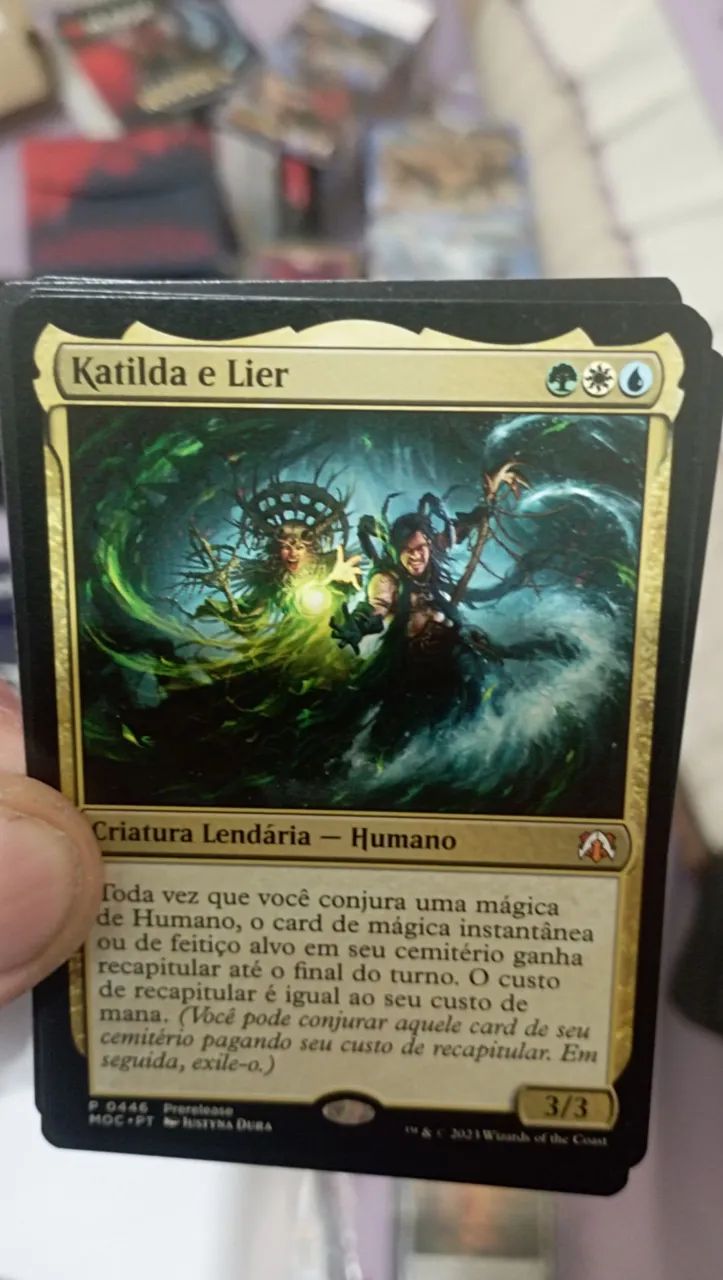 Kit inicial magic senhor dos anéis + lote grande de cartas de Magic.64276690206082123