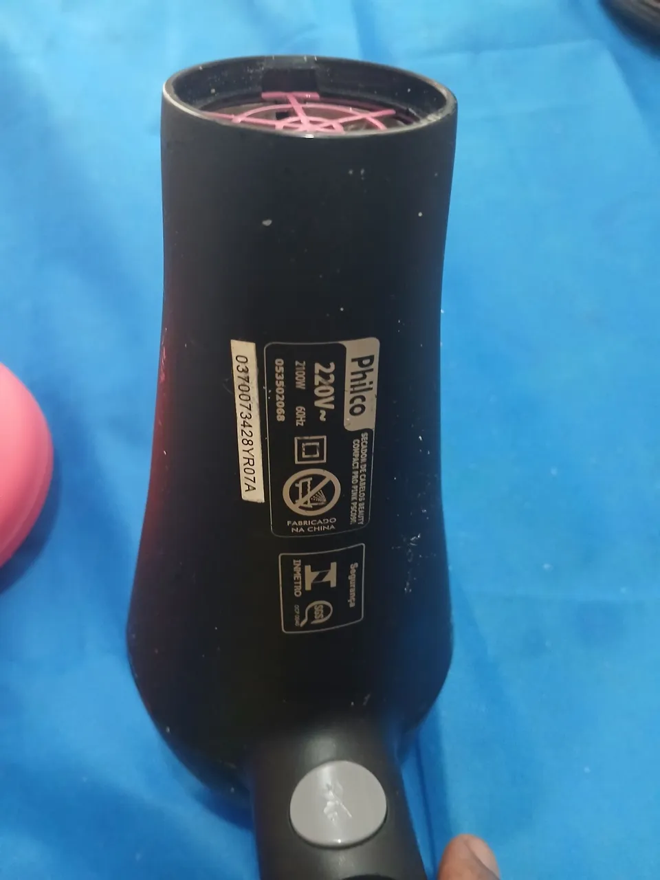 Secador de cabelo Philco Beauty Compact Pro Pink