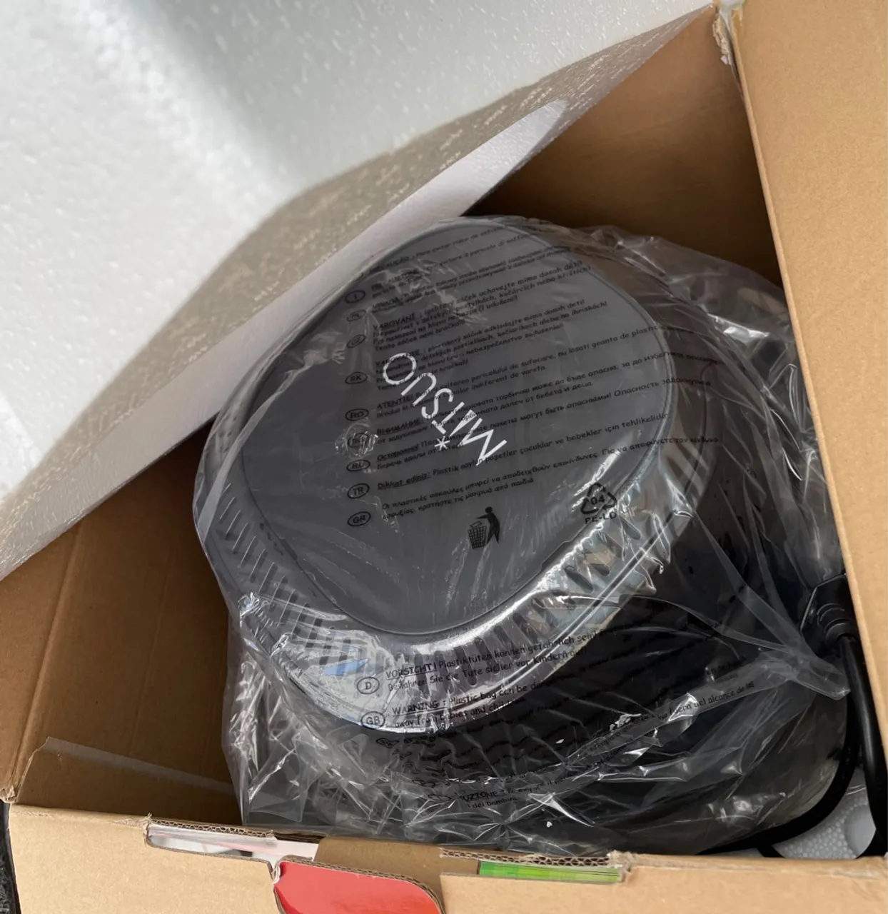 Air fryer 2,6 L preta nova!