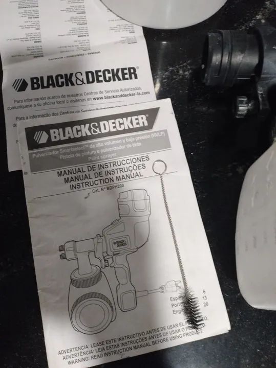 Pistola de pintura Black & Decker Easy Fill - Foto 3