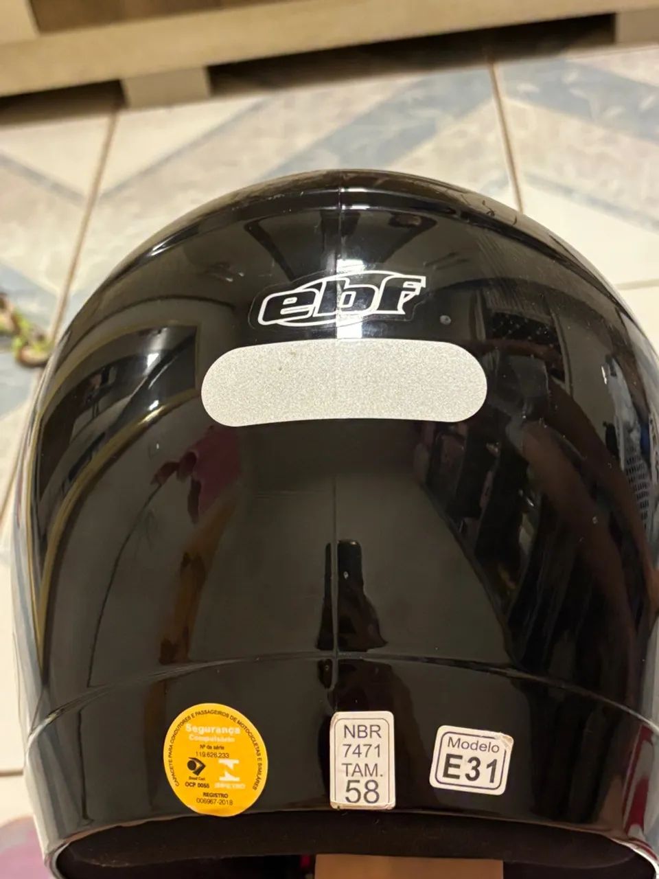 Capacete de Moto EBF - Foto 4