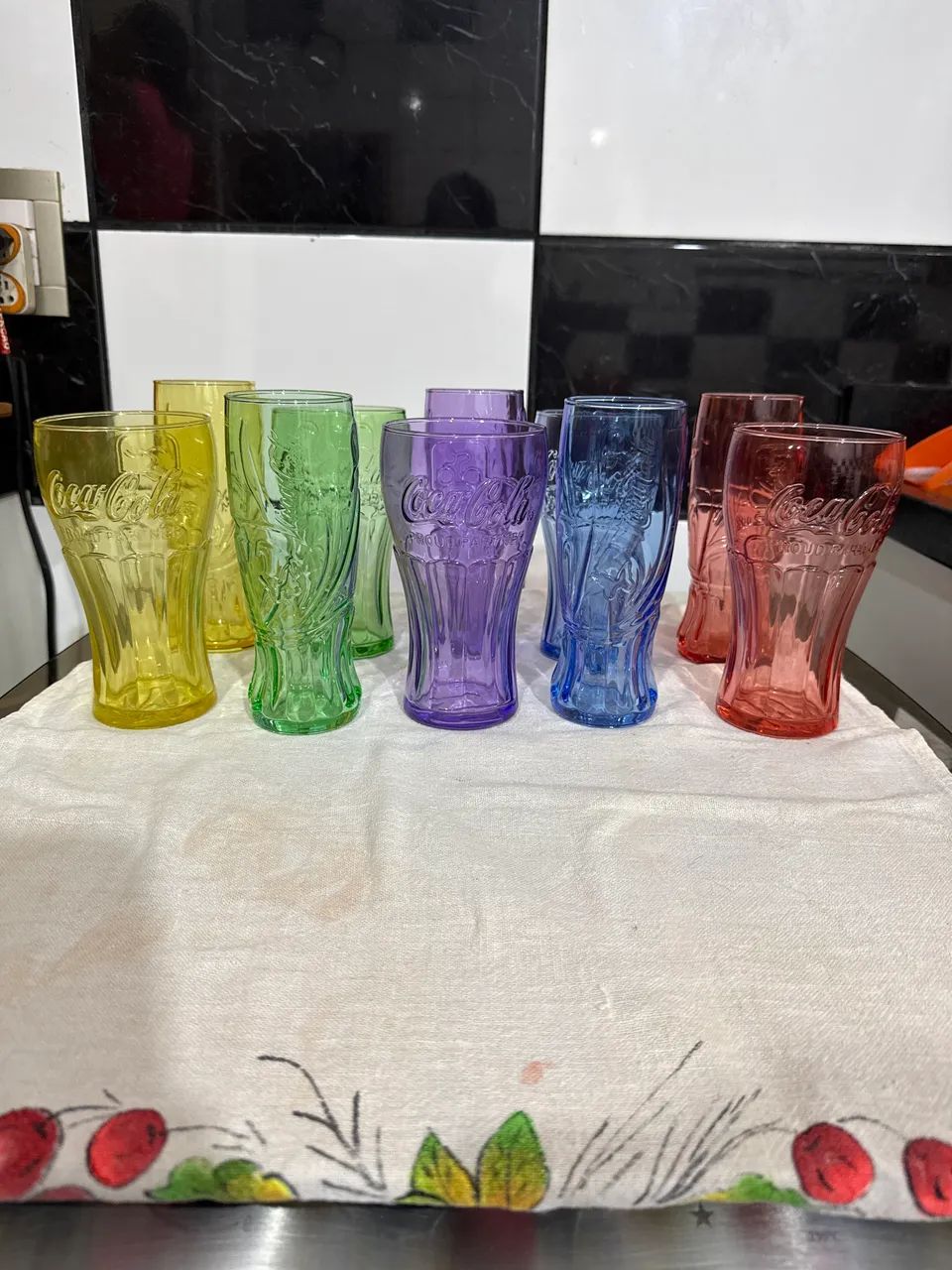 jogo de copos coca cola Mc donalds 