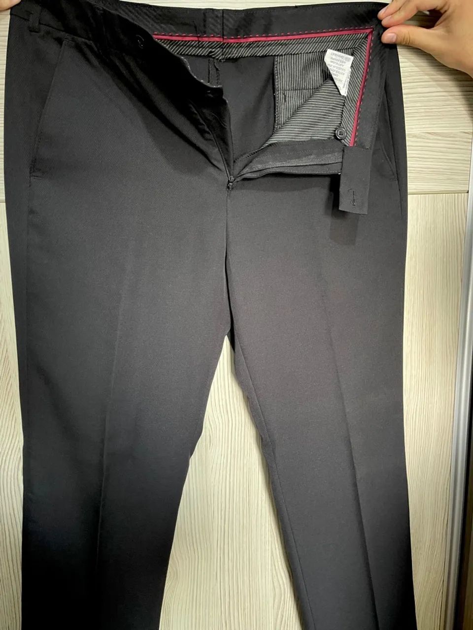 Terno Dourinhos Supremo Slim TAM 48 Preto Liso - Foto 4