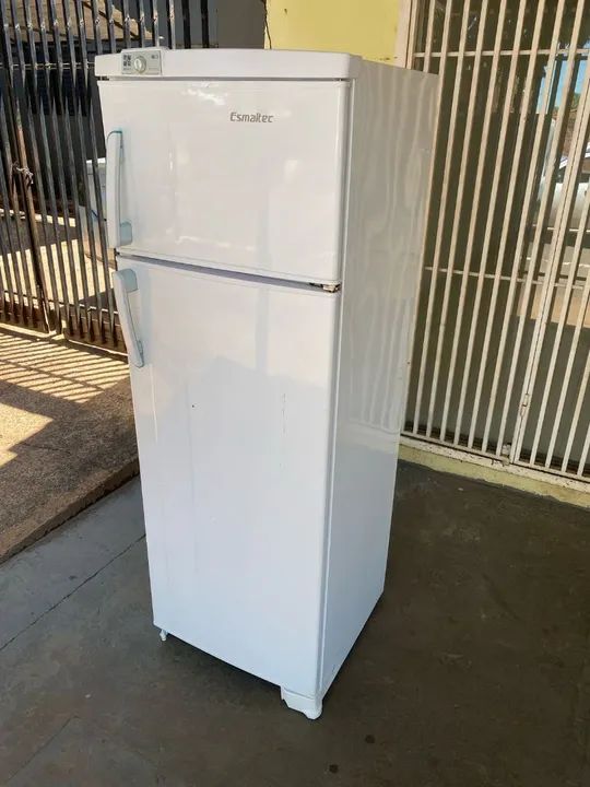 Geladeira Duplex Esmaltec degelo seco 360L - entrego  - Foto 6