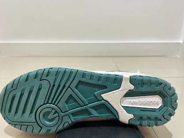 Tênis New Balance 550 Branco/Verde - Foto 4