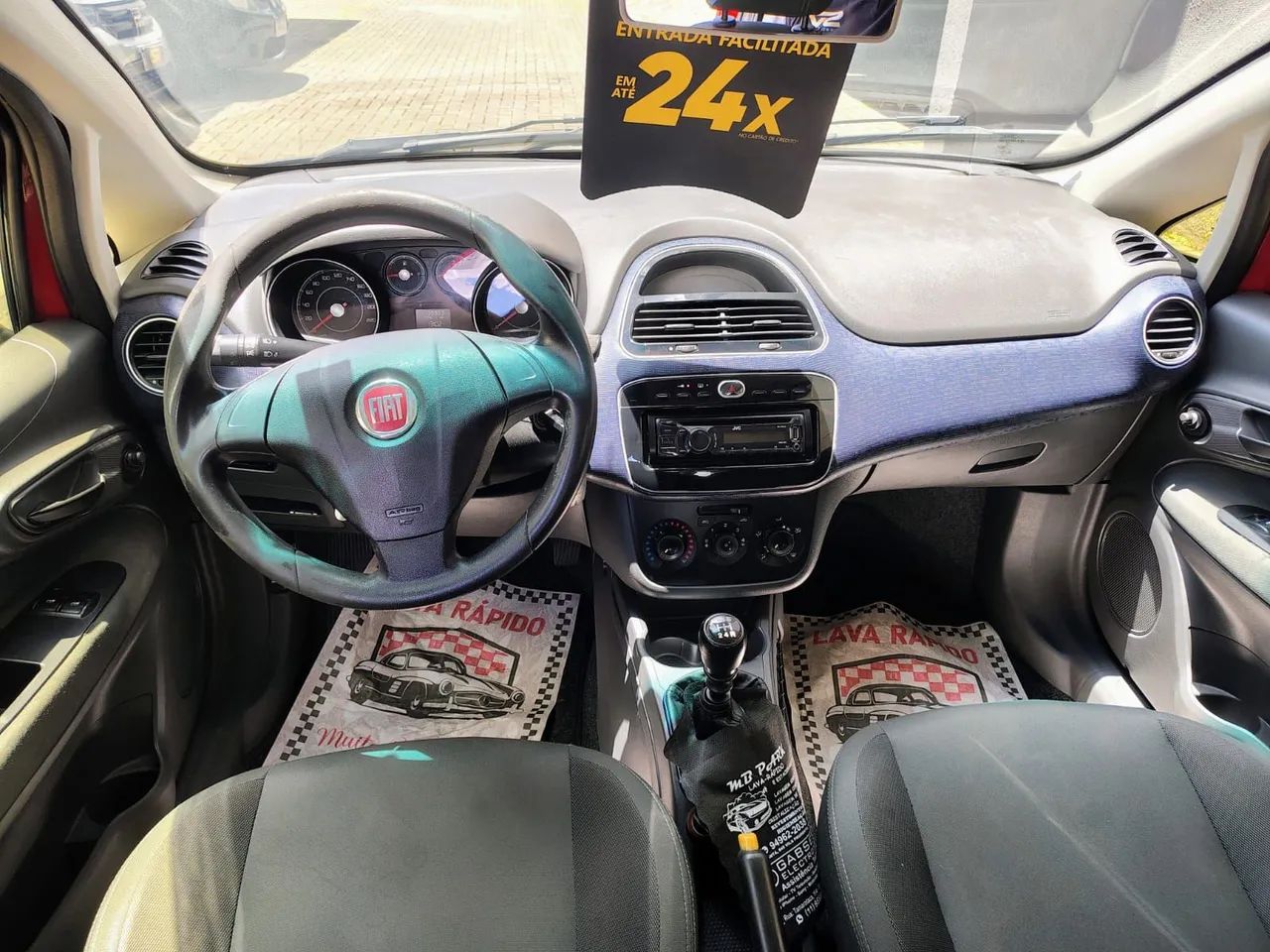 FIAT/PUNTO 1.4 ATTRACTIVE 8V KM139.000 2016 MUITO NOVO <br><br>2015/2016 - Foto 9