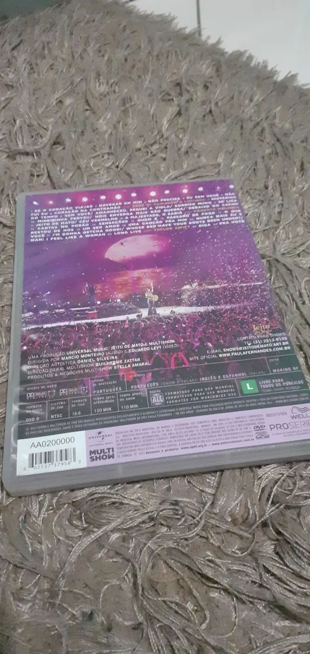 Dvd ao vivo Paula Fernandes Multishow - Foto 4