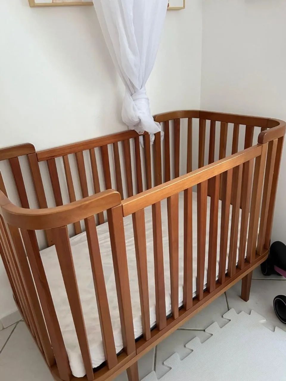 berço maravilhoso de madeira