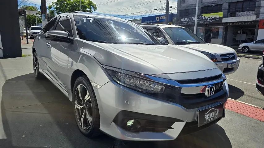 Honda Civic Touring 1.5 Turbo automático 2016/17 - Com teto solar! Excelente estado!