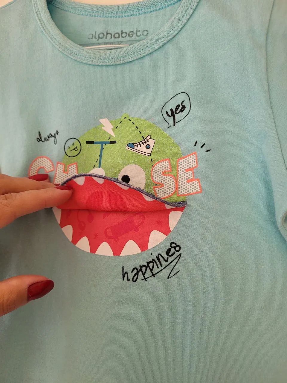 Blusa Alphabeto  - Foto 3