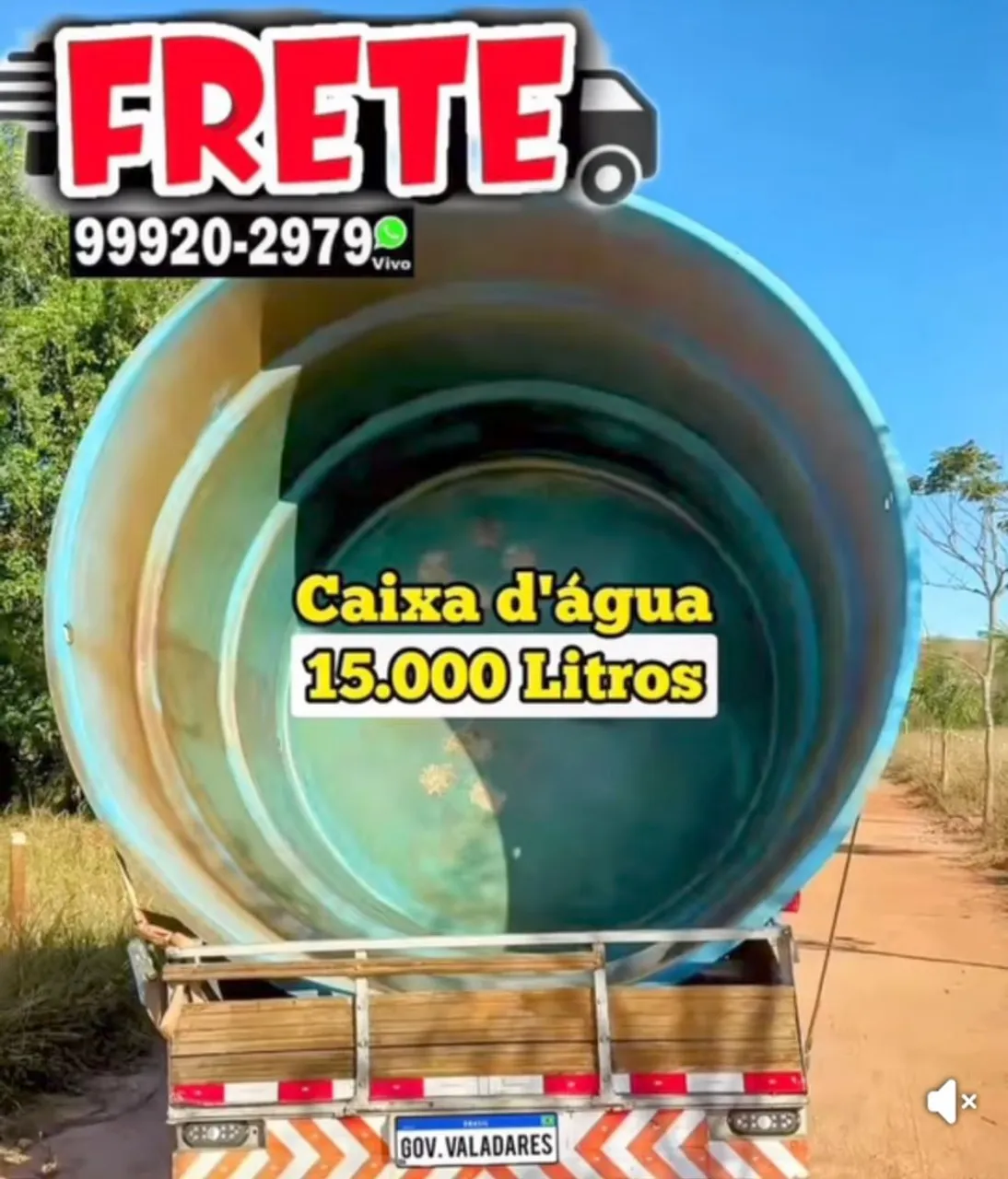 FRETE MUDANÇA VIAJEM GOV VALADARES 