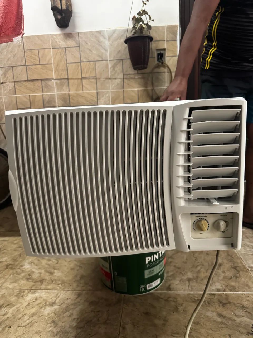 Ar condicionado springer 12.000 btus 220v janela mecânico 