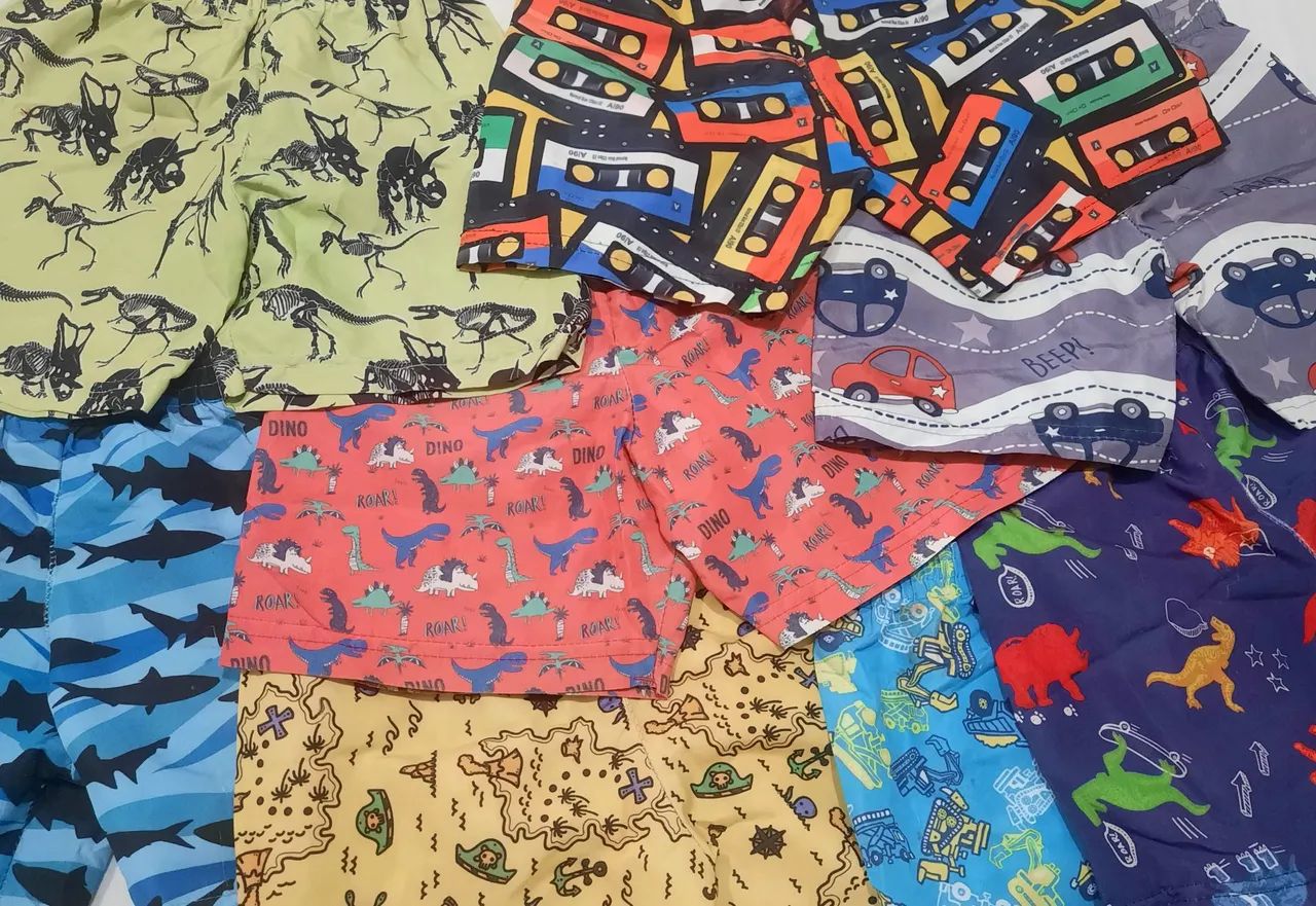  9 Shorts menino estampados  *  - Foto 4